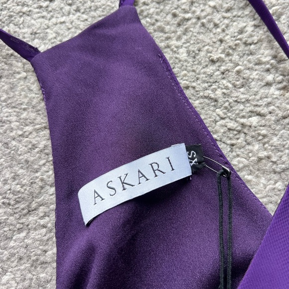 Askari Purple Leslie Shift Mini Dress - Picture 2 of 4